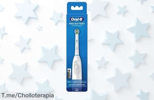 Transforma tu sonrisa con el Cepillo Eléctrico Oral-B Precision Clean, ¡adiós placa y hola a la frescura! Aprovecha este super chollo antes de que se agote, compra ya