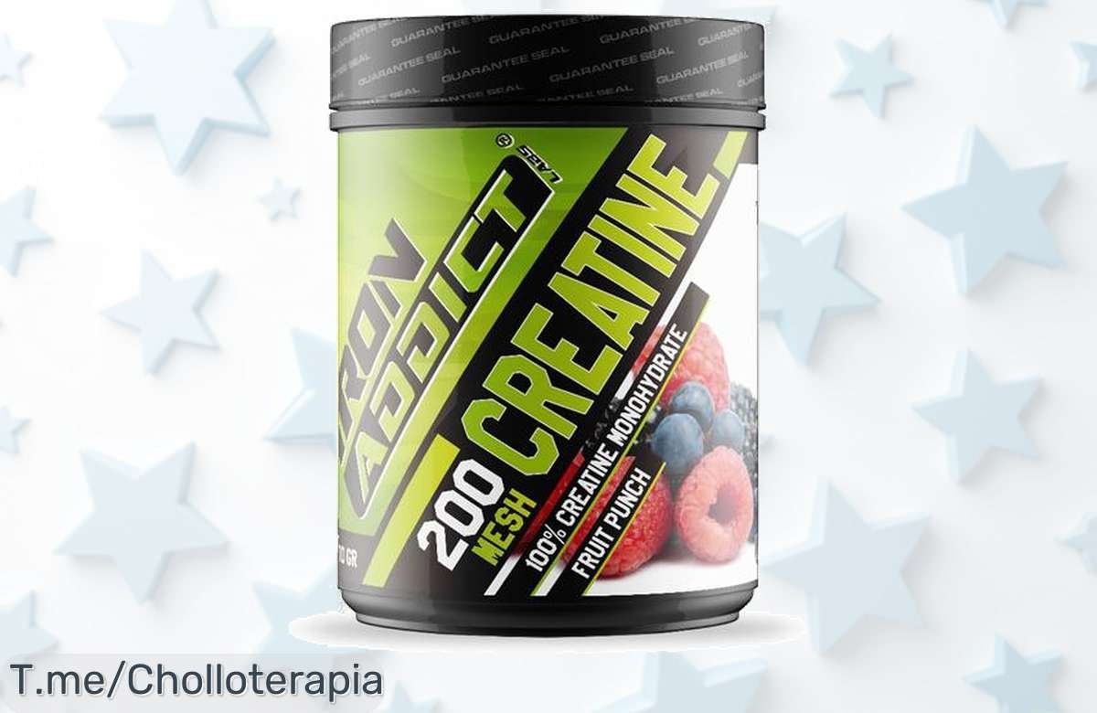 Transforma tus entrenos con la creatina de 300g que todos quieren, ¡ofertón nunca visto! Acelera tu potencia muscular a precio loco, stock limitado ¡Compra ya y no te quedes sin ella!
