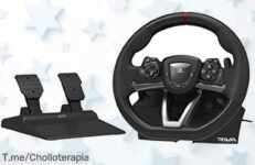 Transforma tus partidas con el Volante Apex para PS5-PS4-PC ¡Pedales analógicos y botones programables! Aprovecha este ofertón único antes de que se agote