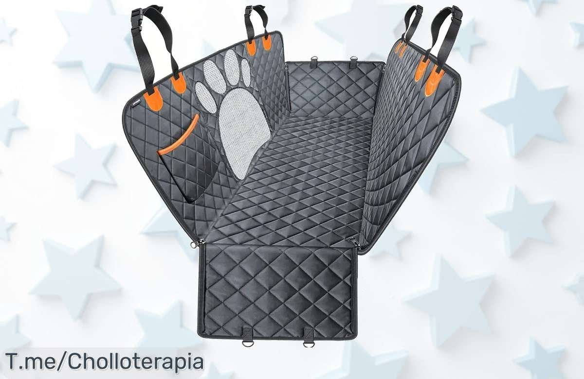 Transforma tus viajes en coche con la funda universal 100% impermeable: ¡protege tus asientos y vive aventuras! Oferta única, stock limitado, actúa ya y no te lo pierdas.