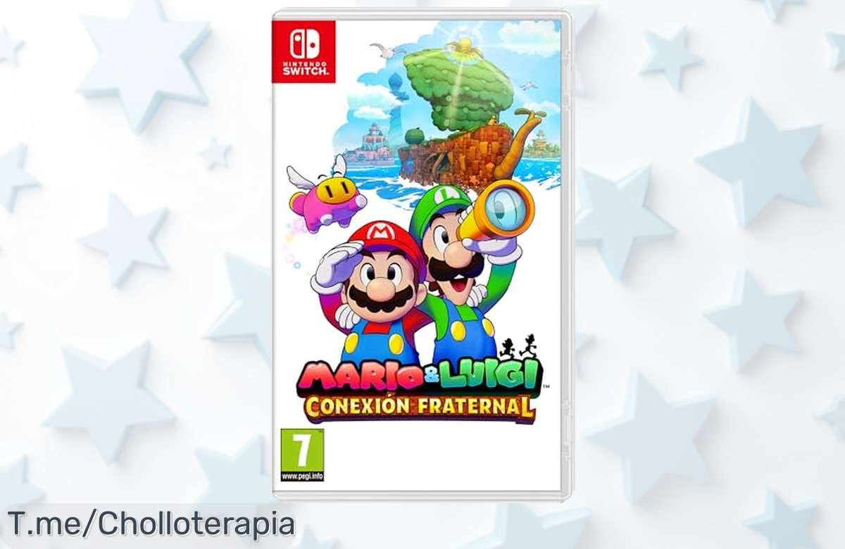 Vive la aventura épica con Mario & Luigi: Brothership a un precio loco, combates dinámicos y diversión única entre hermanos. ¡No te quedes sin el tuyo, corre que se agotan!