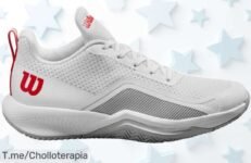 Zapatillas Wilson Rush Pro Lite en Blanco: El super chollo que mejora tu juego al instante ¡Llévate este ofertón exclusivo antes de que se acabe!