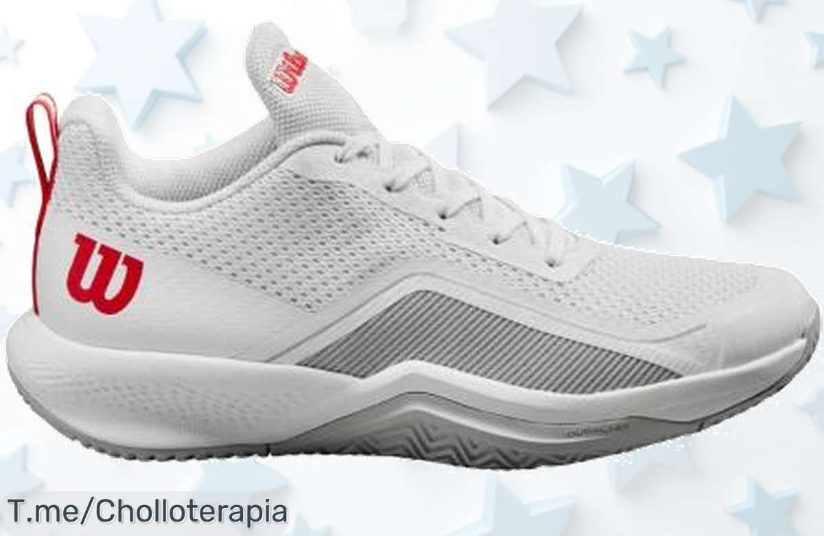 Zapatillas Wilson Rush Pro Lite en Blanco: El super chollo que mejora tu juego al instante. ¡Llévate este ofertón exclusivo antes de que se acabe!