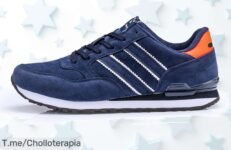 Zapatillas de deporte increíbles que debes tener: cuero resistente y antideslizantes para correr o jugar Aprovecha este ofertón antes de que se agoten, ¡no te quedes sin las tuyas!