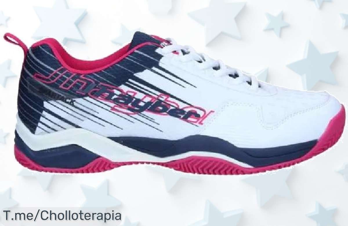 Zapatillas de pádel J’hayber Talgo Blanco: Descubre el super chollo con diseño exclusivo y agarre único. ¡Apresúrate, la oferta es limitada y no volverá!