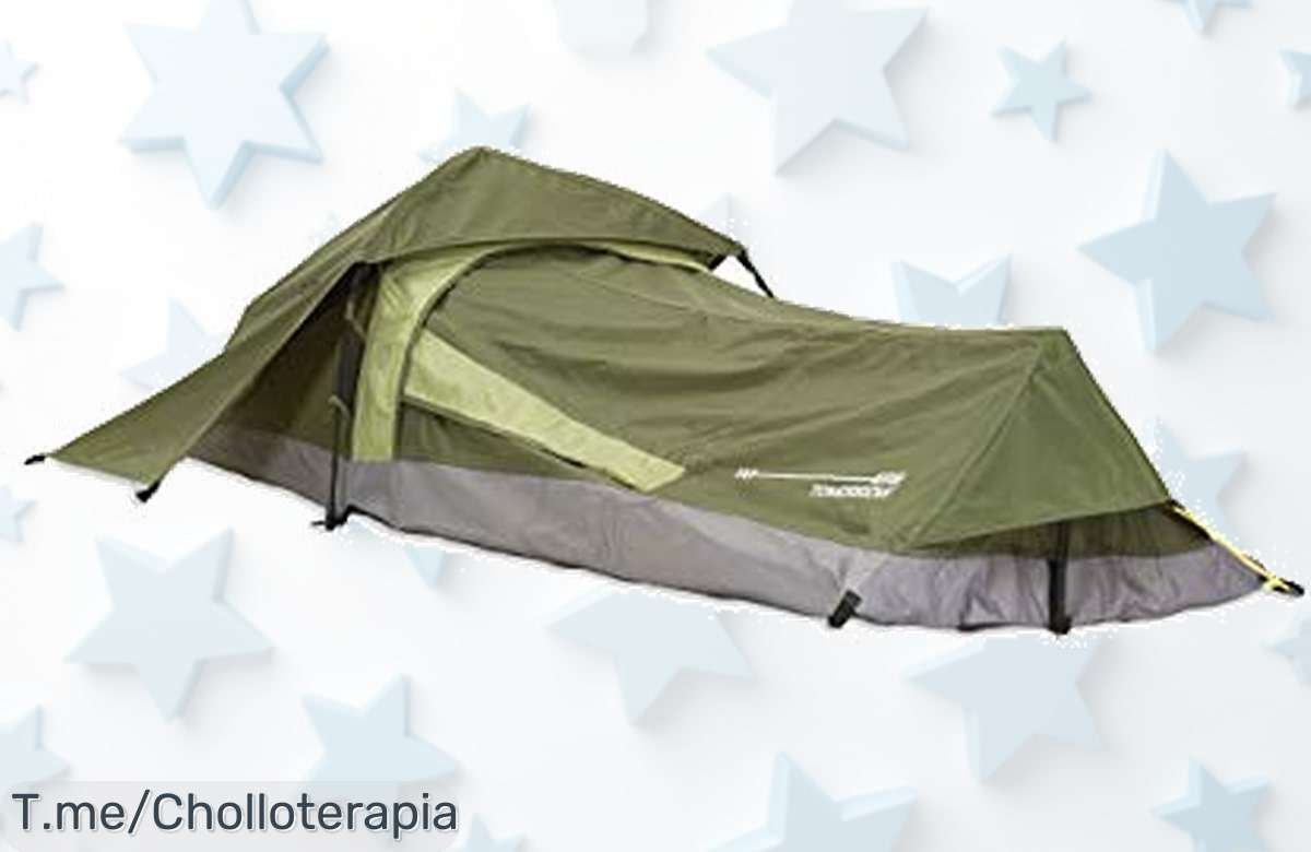 Acampa como un pro con la Tienda Lumaland: montaje rápido y compacta, ¡hazte ya con este ofertón ultra ligero! Apúrate, esta oferta única es por tiempo limitado.