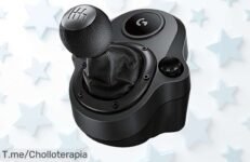 Acelera tu experiencia de juego con la palanca de cambios Logitech G, un diseño robusto y suave por un precio loco ¡No te lo pierdas, oferta limitada!