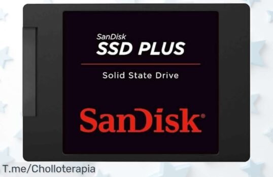 Acelera tu laptop al instante con el SanDisk SSD PLUS, hasta 20 veces más rápido y resistente a golpes ¡Super chollo de oferta limitada que no puedes dejar pasar!