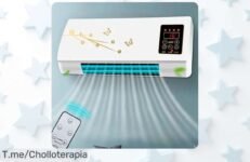 Aprovecha el aire acondicionado portátil que transformará tus noches con su control frío-calor y un precio loco ¡No pierdas esta super oferta limitada, compra ya!