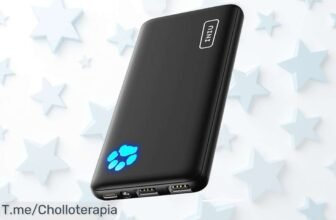 Aprovecha el ofertón de la mejor Power Bank 10000mAh con carga rápida USBC, a un precio loco y solo por hoy ¡Compra ya antes de que se agoten!