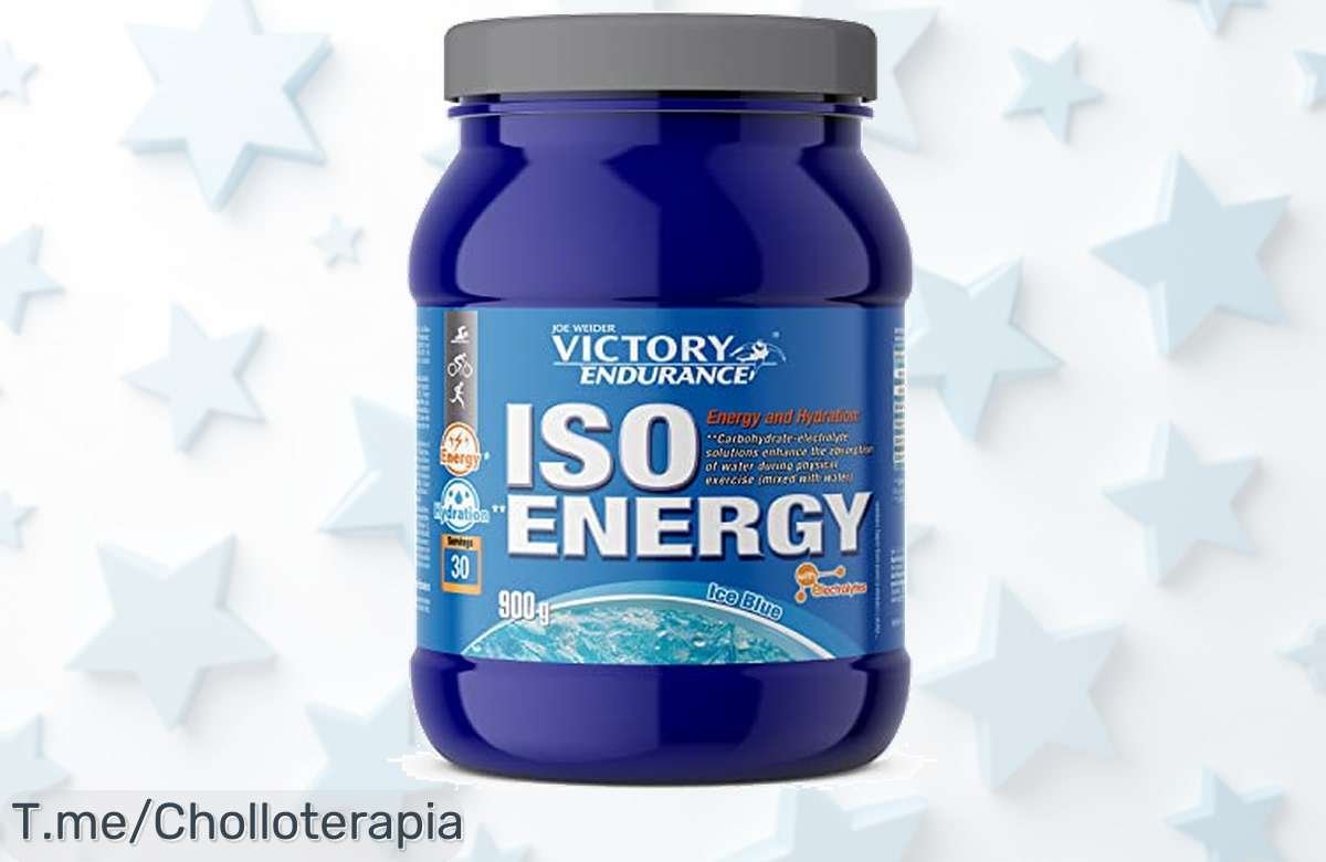 Aprovecha el ofertón del año con Victory Endurance Iso Energy Ice Blue: Deshidrátate menos, rinde más y siente la energía brutal. ¡Compra ahora antes de que se agote!
