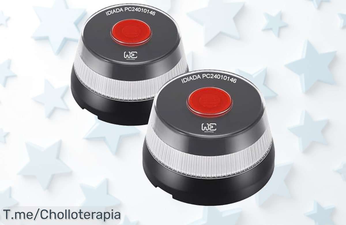 Aprovecha el super chollo en Luz de Emergencia DGT 3.0 con geolocalización y batería gratuita hasta 2038; seguridad al volante nunca vista, ¡comprala ya antes que se agote!