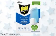 Aprovecha este ofertón: Trampa Led de Raid, el super chollo que elimina insectos voladores al instante ¡Unidades limitadas, no te quedes sin la tuya!