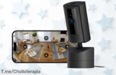 Atrapa cada momento con la Cámara Interior Ring: gira 360° y disfruta de imágenes HD mientras controlas a tus mascotas desde el móvil ¡Oferta limitada y precio brutal que no puedes dejar pasar!