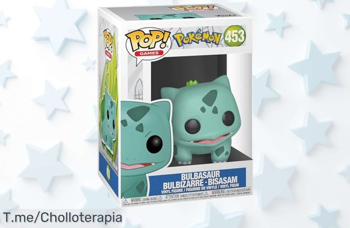 Atrapa el chollo de tu vida: Figuras Funko POP! de Bulbasaur a un precio loco, ¡descuentos brutales y disponibilidad limitada! No esperes más, ¡hazla tuya ya!