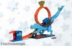 ¡Atrapa la diversión con Hot Wheels Desafío del T-Rex a un precio loco! La aventura que tus peques merecen, no te quedes sin esta oferta brutal y limitada ¡Compra ya!