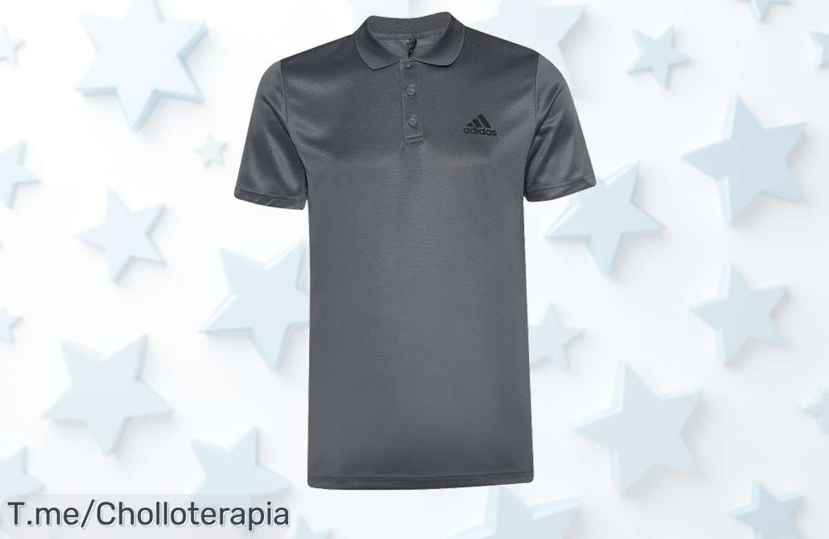 Atrévete a brillar con el Polo Adidas M D2M, ligero y estiloso. ¡Aprovecha este ofertón único antes de que se agote! Tu nuevo look te espera, actúa ya.