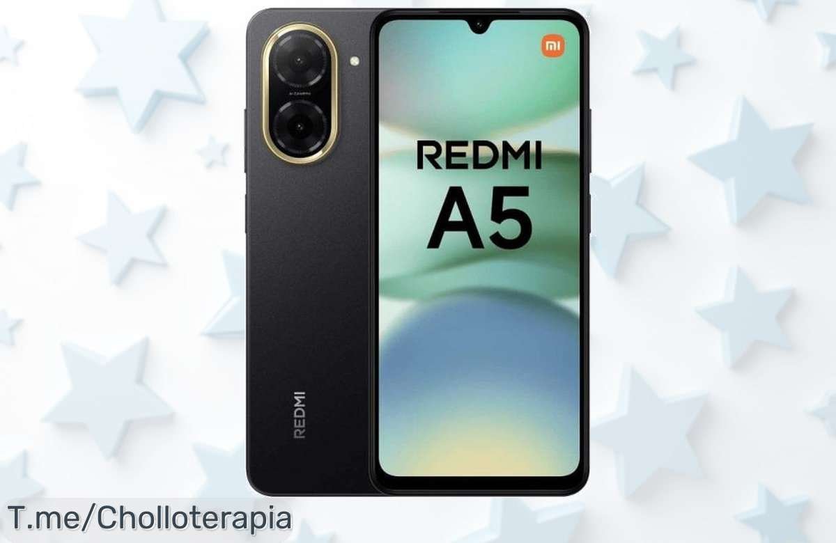 Atrévete a descubrir el Xiaomi Redmi A5, ¡pantalla gigante y batería eterna! Super chollo que no puedes dejar pasar. Aprovecha este ofertón antes de que se agote.