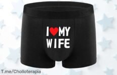 Atrévete a lucir diferente con los bóxer I Love My Wife, estampados únicos que roban miradas ¡No te quedes sin ellos! Oferta limitada y precio loco, cómpralos ya antes de que se agoten!
