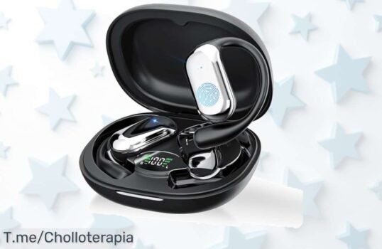 Auriculares Bluetooth Impermeables: 50H de Música Sin Parar a un Precio Loco, ¡Aprovecha Este Super Chollo y Compra Ya Antes de Que Se Agoten!