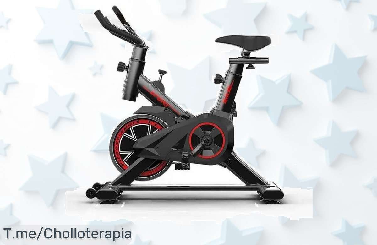 Bicicleta Estática DASCK en oferta: ¡Precio loco para ponerte en forma desde casa! Pantalla LCD y volante de 6 kg. Apresúrate, ¡las unidades vuelan! ¡Hazla tuya ya!
