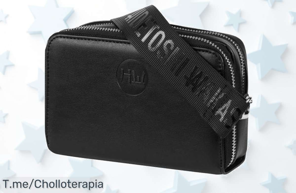 Bolso bandolera negro HIDETOSHI WAKASHIMA Takameru, diseño único y elegante a un precio loco. ¡Aprovecha este ofertón antes de que se agote! ¡Compra ya!