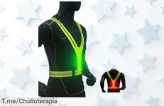Brilla en la oscuridad con nuestro chaleco reflectante LED a un precio loco: ¡ofertón limitado para que salgas a correr o pedalear seguro! Actúa ya antes de que se agoten