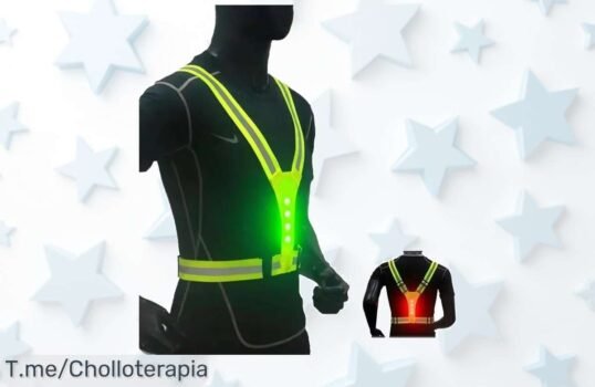 Brilla en la oscuridad con nuestro chaleco reflectante LED a un precio loco: ¡ofertón limitado para que salgas a correr o pedalear seguro! Actúa ya antes de que se agoten
