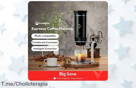 Cafetera Espresso Inalámbrica: El ofertón que transformará tus viajes con café delicioso en cualquier lugar ¡Aprovecha este precio loco y cómprala ya antes de que se agote!