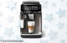 Cafetera Philips Serie 3300: Prepara café de barista en casa y disfruta del silencio ¡Aprovecha este ofertón limitado y acelera tu compra antes que se agote!