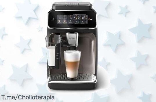 Cafetera Philips Serie 3300: Prepara café de barista en casa y disfruta del silencio ¡Aprovecha este ofertón limitado y acelera tu compra antes que se agote!