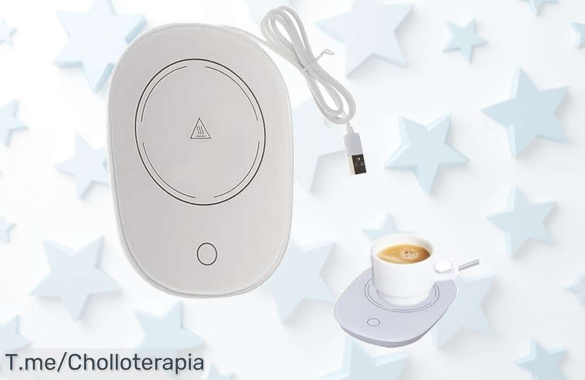 Calentador de Café USB a Precio Loco: ¡Disfruta De Bebidas Siempre Calientes Sin Derrames! Este Ofertón Se Agota Rápido, No Te Lo Pierdas Y Compra Ya Mismo.