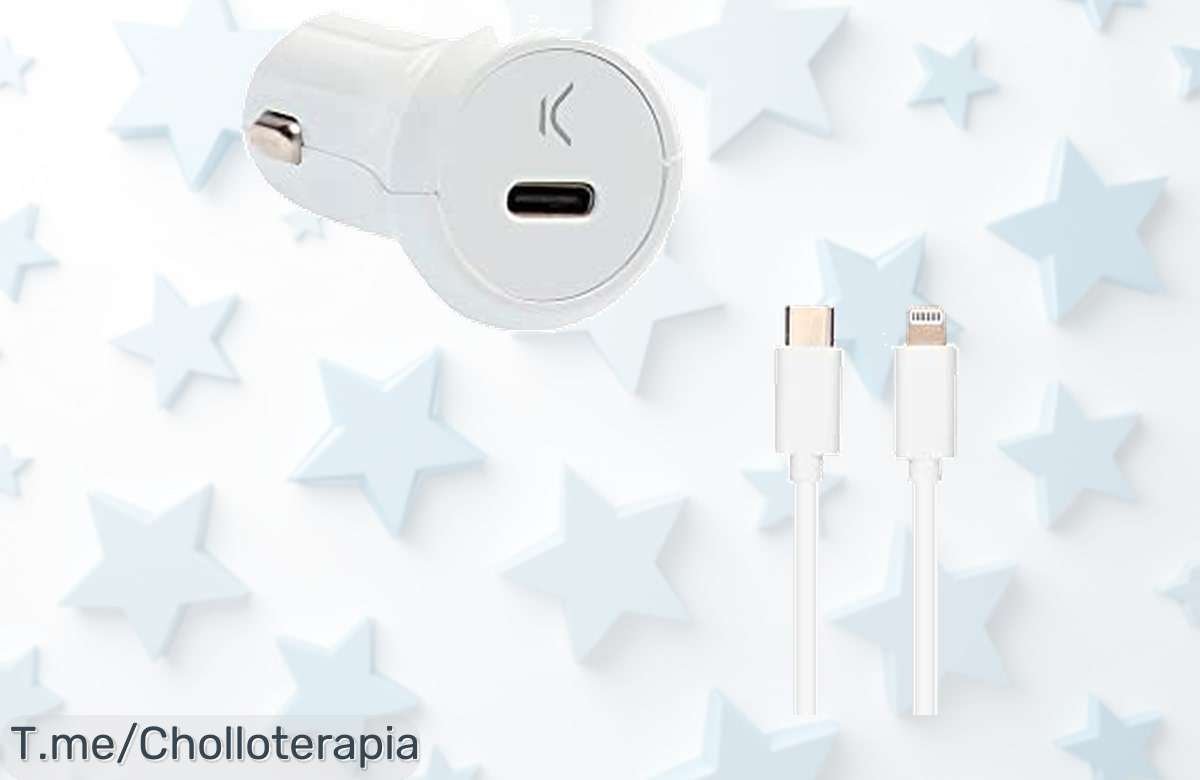 Cargador Coche KSIX: ¡Carga al 50% en solo 30 minutos! Super chollo para que nunca te quedes sin batería. Oferta limitada, actúa ya y disfruta de la adrenalina.