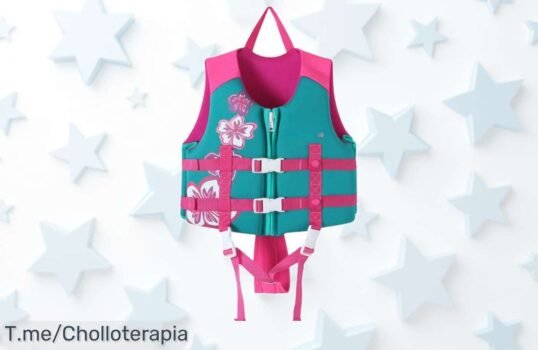 Chaleco de natación infantil en oferta única: protección ajustable para pequeños aventureros a un precio loco, ¡no dejes pasar este super chollo antes que se agote!