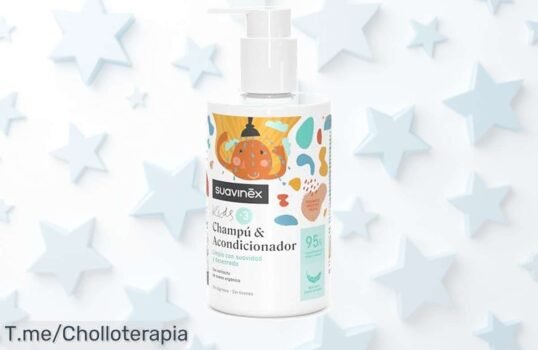 Champú mágico sin tirones para tus peques, con 95% ingredientes naturales y extra hidratación ¡Aprovecha este ofertón y cuida su cabello a un precio loco!