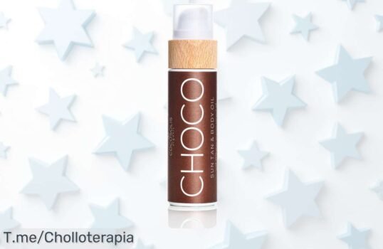 Choco Aceite Bronceador a precio loco: Consigue un bronceado radiante mientras cuidas tu piel ¡Oferta limitada, no dejes pasar este super chollo y cómpralo ya!