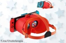 ¡Chollazo en Gafas VR para Nintendo Switch! Inmersión total con lentes ajustables y 20% más de visualización Consigue tu kit Labo VR 3D ahora, oferta limitada ¡no te quedes sin el tuyo!