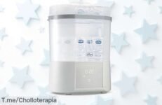 Chollo imperdible: Esterilizador Eléctrico Chicco, limpieza en 5 minutos y gérmenes eliminados al instante ¡Haz que tu bebé esté protegido hoy mismo antes de que se acabe!