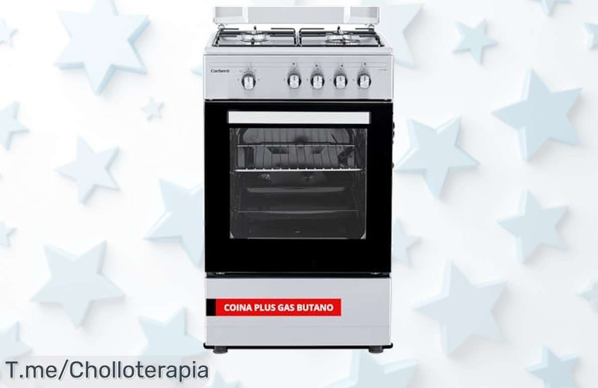 Cocina De Gas Butano Corberó Con 4 Fuegos Y Seguridad Garantizada: ¡El Super Chollo Que Necesitas Para Cocinar Como Un Chef! Aprovecha Antes De Que Se Agote.