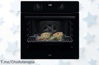 Cocina como un chef con el horno AEG TU5AB20WSK, ¡7 funciones y ventilación XXL para platos irresistibles! Aprovecha este ofertón único antes de que se agote