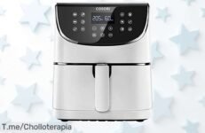 Cocina como un chef con la COSORI Freidora de Aire 55L a precio loco, disfruta de 13 modos automáticos y más de 300 recetas ¡No te quedes sin el super chollo, compra ya!