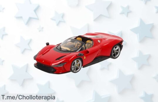Consigue ahora tu maqueta de coche Ferrari a precio loco, un super chollo con detalles increíbles ¡Stock limitado! No te quedes sin el tuyo y actúa ya antes de que se agoten