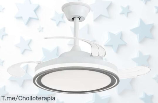 Consigue el Ventilador Narvi de 40 cm con palas retráctiles y motor DC, un super chollo para refrescar tu hogar ¡Aprovecha esta oferta única antes que se agote!