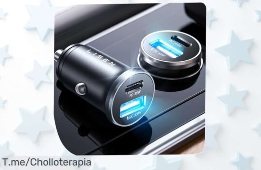 Consigue el cargador de coche más potente con carga rapidísima a un precio loco, solo por tiempo limitado No te quedes sin el tuyo, ¡aprovecha este ofertón ya!