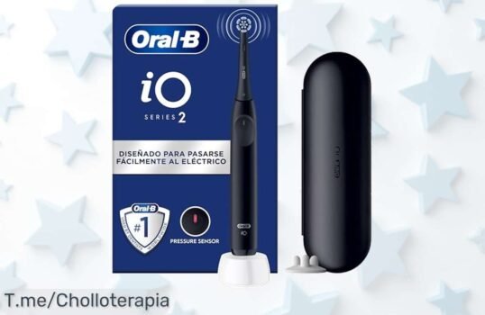 Consigue el cepillo eléctrico OralB iO 2 en un super chollo: dientes 100% más limpios y encías protegidas Oferta única, ¡date prisa antes de que se acabe!