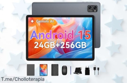 Consigue la TAWBEE T20 Tablet con teclado y 24GB RAM a un precio de ganga, ¡un ofertón nunca visto que se va volando! Apresúrate, las unidades son limitadas