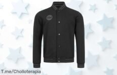 Consigue la chaqueta universitaria negro Harajuku a un precio loco y destaca en cada paseo; apúrate, el ofertón es por tiempo limitado y se agotan rápido ¡Compra ya!