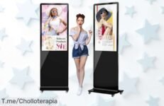 Consigue la pantalla táctil JASZDOT de 43 pulgadas a un precio loco, sorprende con tu publicidad y aprovecha este ofertón antes de que se agote ¡Actúa ya!