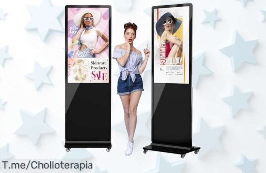 Consigue la pantalla táctil JASZDOT de 43 pulgadas a un precio loco, sorprende con tu publicidad y aprovecha este ofertón antes de que se agote ¡Actúa ya!
