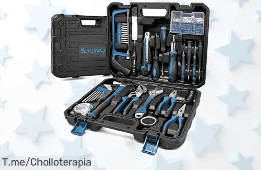 Consigue tu caja de herramientas completa de 148 piezas, un super chollo para tus proyectos Durabilidad garantizada y lista para usar ¡Aprovecha este ofertón antes que se agoten!
